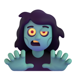 woman zombie — Fluent 3D