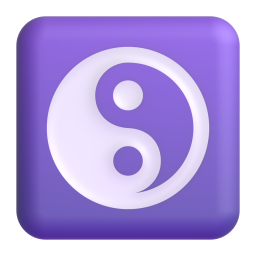 yin yang — Fluent 3D